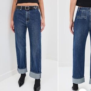 Tibi selvage denim Alec slouch Jean